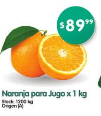 Supermercados Buenos Días Naranja para jugo x 1kg oferta