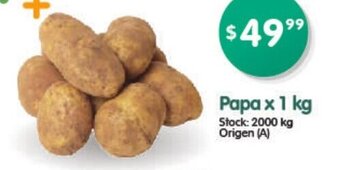 Supermercados Buenos Días Papa x 1kg oferta