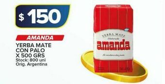 Carrefour Maxi Yerba mate amanda selección especial 500g oferta