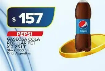 Carrefour Maxi Gaseosa pepsi regular 2,25l oferta
