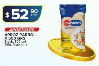 Carrefour Maxi Arroz parboil apostoles x 500g oferta
