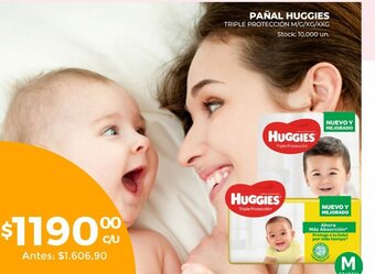 Supermercados Tadicor Pañal Huggies Triple Protección oferta
