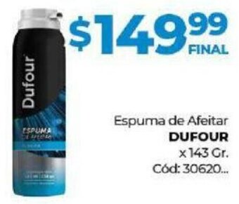 Diarco Espuma de Afeitar Dufour x 143 Gr. oferta