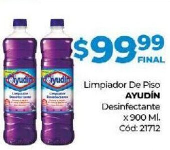 Diarco Limpiador De Piso Ayudín Desinfectante x 900 ml oferta