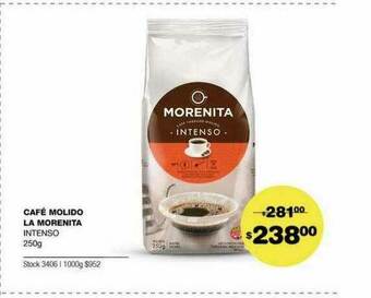 Atomo Conviene Café Molido La Morenita Intenso oferta