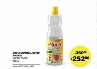 Atomo Conviene Edulcorante Liquido Hileret Zucra Forte oferta