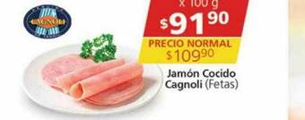 Supermercados Aiello Jamón Cocido Cagnoli oferta