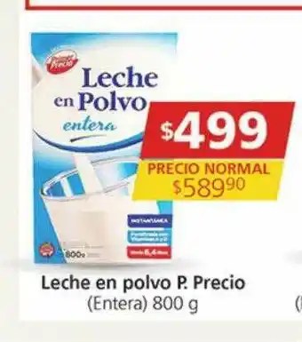 Supermercados Aiello Leche En Polvo P. Precio Entera oferta
