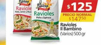 Supermercados Aiello Ravioles Ii Bambino oferta