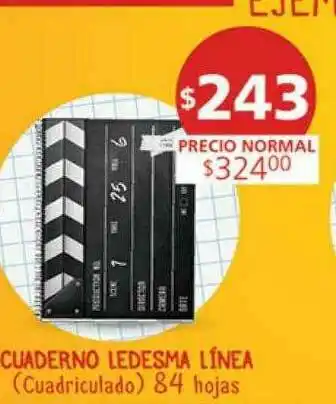 Cuaderno Ledesma Linea Cuadriculado