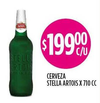 Supermercados Toledo Cerveza Stella Artois oferta