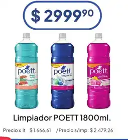 Hergo Poett limpiador oferta