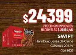 Diarco Swift - hamburguesas de carne clásica oferta