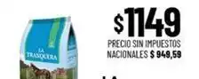 La tranquera - precio sin impuestos nacionales