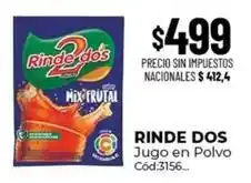 Diarco Rinde dos - jugo en polvo cód:3156 oferta