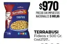 Diarco Terrabusi - fideos coditos oferta