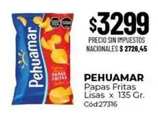Diarco Pehuamar - papas fritas lisas oferta
