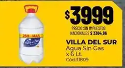 Diarco Villa del sur - agua sin gas oferta