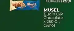 Diarco Musel - budín c/p chocolate x 250 gr. cód:106 oferta