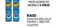 Diarco Raid - insecticida azul mmm x 380 ml. cód:5730 oferta