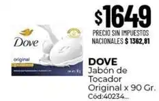 Diarco Dove - jabón de tocador original oferta