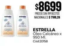 Diarco Estrella - óleo calcáreo cód:20158 oferta