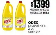 Diarco Odex - lavandina x 2 lt. cód:14847 oferta