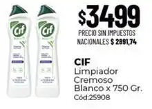 Diarco Cif - limpiador cremoso blanco cód:25908 oferta