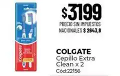Diarco Colgate - cepillo extra clean x 2 oferta