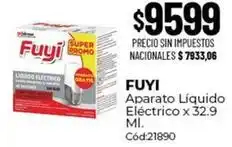 Diarco Fuyi - aparato líquido eléctrico x 32.9 ml. cód:21890 oferta