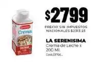 Diarco Crema de leche x 200 ml. c od. 23756 oferta