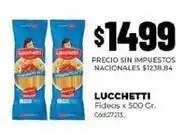 Diarco Lucchetti - fideos x 500 gr. cód:27213 oferta