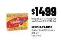 Diarco Galletitas clsicas x 315 gr. c3d:33740 oferta