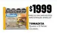 Diarco Tonadita - queso x 8 fetas cod.28255 oferta