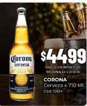 Diarco Corona - cerveza x 710 ml. c uevo: 10814 oferta
