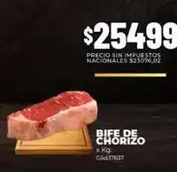 Diarco Bife de chorizo x kg. cód:17637 oferta