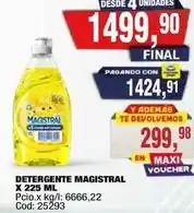 Maxiconsumo Magistral - detergente magistral oferta