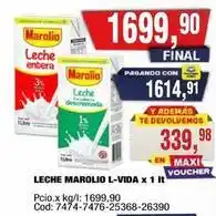 Maxiconsumo Marolio - leche marolio l-vida x 1 it oferta