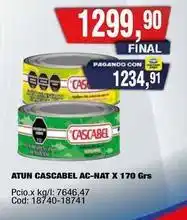 Maxiconsumo Atun ac-nat x 170 grs oferta