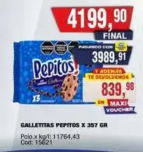 Maxiconsumo Pepitos - galletitas oferta