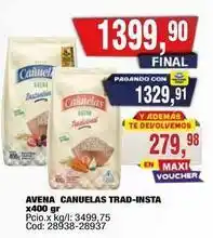 Maxiconsumo Cañuelas - avena canuelas trad-insta oferta