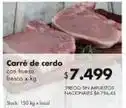 Disco Carré de cerdo con hueso fresco oferta