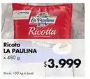 Disco La paulina - ricotta oferta
