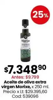 Coto Morixe - aceite de oliva extra virgen, x 250 ml oferta