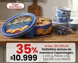 Coto Origen - galletitas dulces de manteca oferta