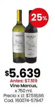 Coto Marcus - vino , x 750 ml. cod. 160074-57947 oferta