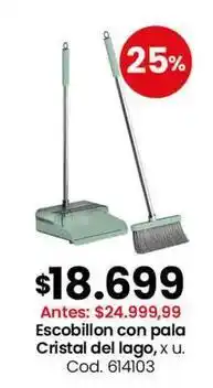 Coto Cristal - escobillon con pala del lago, x u. cod. 614103 oferta