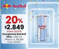 Coto Red bull - energizante zero oferta