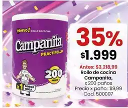 Coto Campanita - rollo de cocina practirollo oferta