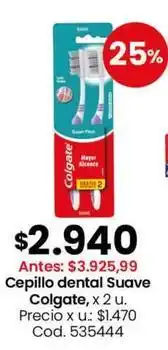 Coto Colgate - cepillo dental suave oferta